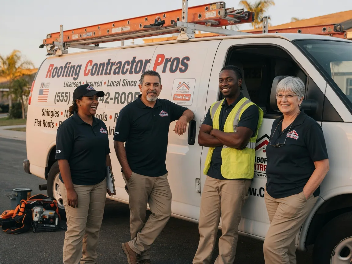 Local Roofing Contractors company in Burgoon, OH
