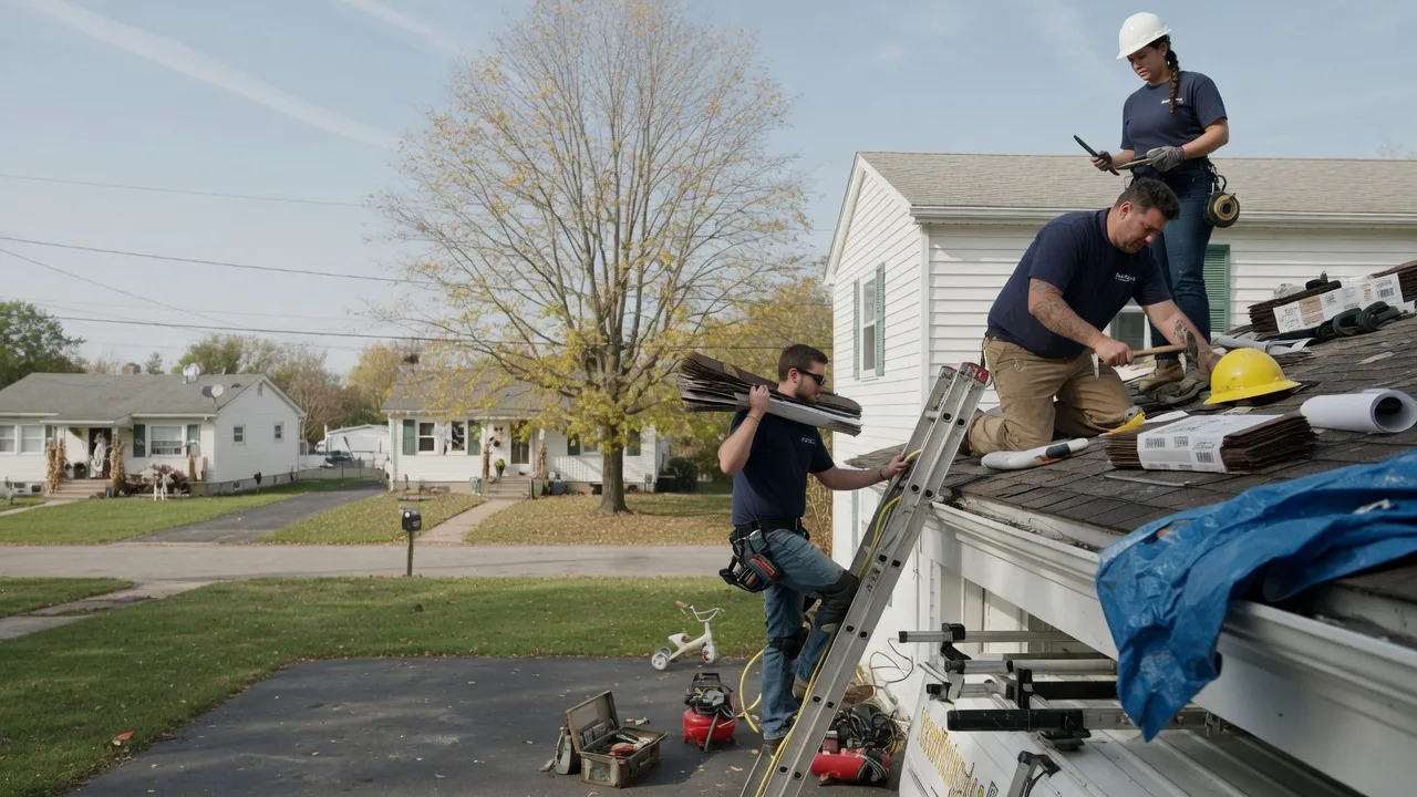 Local Roofing Contractors in Burgoon, OH near me